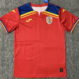 25-26 Romania Away Fans Soccer Jersey