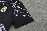 24-25 RMA Black white Training Short Suit #豹