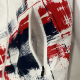 2024 PSG White & Beige Double Sided Windbreaker (双面风衣)