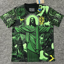 24-25 Brazil Green Special Edition Fans Soccer Jersey (耶稣绿色)