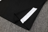 2025 JOM Black Half Pull Tracksuit (半拉链)