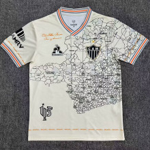 21-22 Atletico Mineiro Beige Special Edition Fans Soccer Jersey