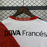 2013-2014 River Plate Home Long Sleeve Retro Soccer Jersey (长袖)