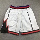 Raptors White City Edition Top Quality NBA Pocket Pants *猛龙