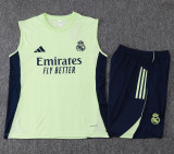 25-26 RMA Light green Tank top and shorts suit #D2572