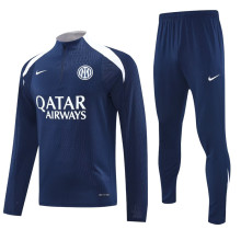 25-26 INT Royal blue Half Pull Tracksuit (半拉链)