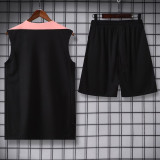 25-26 PSG Black Tank top and shorts suit