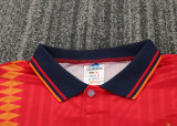1994 Spain Home Kids Retro Soccer Jersey