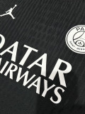 24-25 PSG Black Player Version Training shirts (前带星)