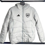 24-25 ARS White Hooded Cotton Coat #棉衣