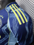 25-26  Ajax Away Player Version Soccer Jersey