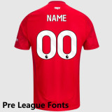 25-26 Nottingham Forest Home Fans Soccer Jersey