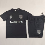 24-25 Palestina FC Black Anniversary Edition Kids Soccer Jersey (变色英文)