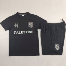24-25 Palestina FC Black Anniversary Edition Kids Soccer Jersey (变色英文)