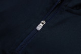 25-26 RMA Royal blue Half Pull Tracksuit #B2543(半拉链)