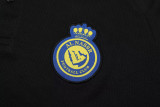25-26 AL-Nassr Black Polo Tracksuit