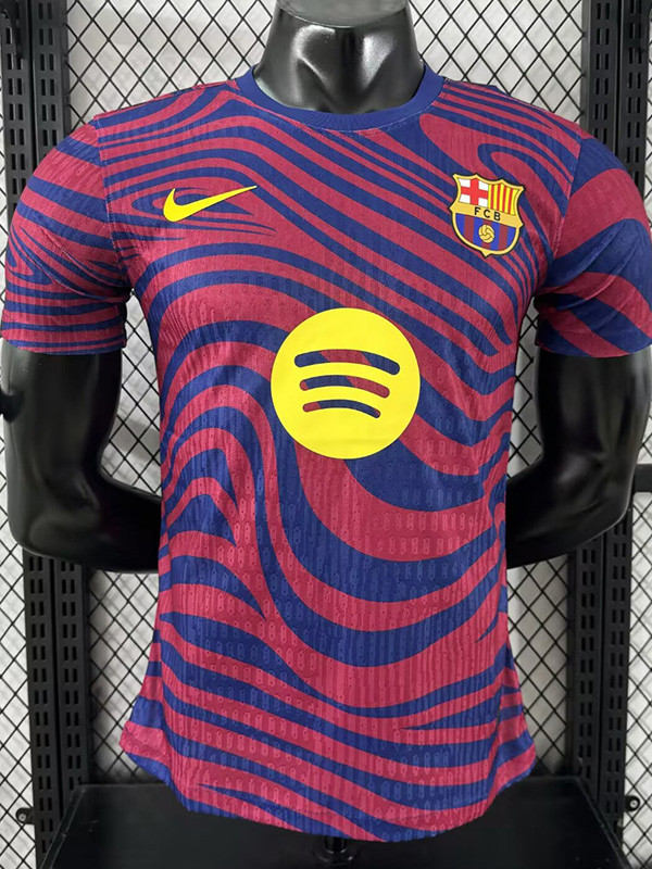 25-26 BAR Red Blue Special Edition Player Version Training Shirts
