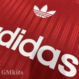 2025 AD Casual Red Fans Training shirts (三叶草)