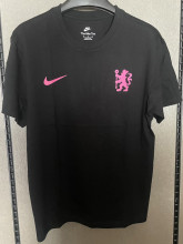 25-26 CHE Black High Quality Casual T-Shirt #圆领