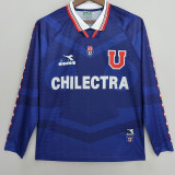 1996 Universidad De Chile Home Long Sleeve Retro Soccer Jersey (长袖)
