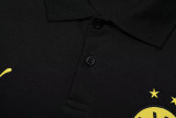 25-26 Dortmund Black Polo Tracksuit