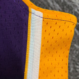 2000 LAKERS O‘NEAL #34 Purple Retro Top Quality Hot Pressing NBA Jersey(V领)