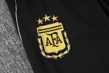 25-26 Argentina Black Half Pull Tracksuit (半拉链)