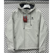 2024 Camel Grey Outdoor Jackets #F705冲锋衣