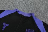 25-26 BAR Black Half Pull Tracksuit (半拉链)