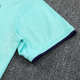 25-26 Man Utd Light blue Polo Short Sleeve