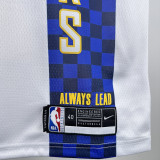2019-20 Indiana Pacers HALIBURTON #0 White City Edition Top Quality Hot Pressing NBA Jersey