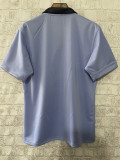 24-25 New Zealand All Blacks Purple Polo Rugby Jersey (有领)