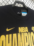 2025 NBA Black Champions High Quality Casual T-Shirt