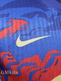 25-26 BAR Blue Red Special Edition Player Version Training Shirts