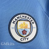 2019-2020 Man City Home Retro Soccer Jersey