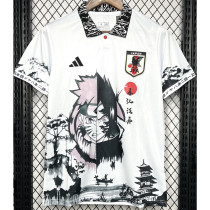24-25 Japan White Special Edition Fans Training Shirts (粉墨鸣人)