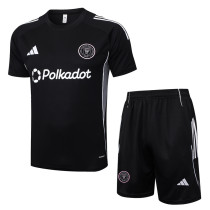 25-26 Inter Miami Black Training Short Suit #D2548