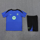 25-26 BAR Blue Training Short Suit