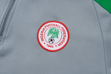 25-26 Nigeria Grey Half Pull Tracksuit (半拉链)