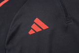 25-26 Bayern Dark gray Half Pull Tracksuit (半拉链)