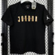T174 Jordan Black High Quality Casual T-Shirt