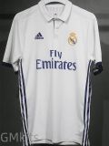 2016-2017 RMA Home Player Version 球员 Retro Soccer Jersey