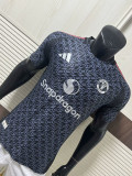 25-26 Man Utd Grey Black Special Edition Player Version Training shirts