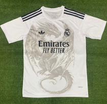 24-25 RMA White Special Edition Training Shirts (三叶草黑标)