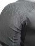 2025 Ittihad Black Special Edition Player Version Training shirts (黄广告)
