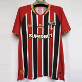 25-26 Sao Paulo Away 1:1 Fans Soccer Jersey