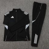 2025 AD Black Jacket Tracksuit #C2502
