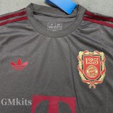 24-25 Bayern Grey 125th Anniversary Fans Soccer Jersey (灰色)