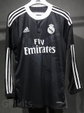 2014-2015 RMA Away Player Version 长袖球员 Long Sleeve Retro Soccer Jersey
