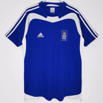 2004 Greece Home Retro Soccer Jersey